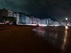 Slavná brazilská plá Copacabana. Brazílie se na dv hodiny ocitla ve tm.